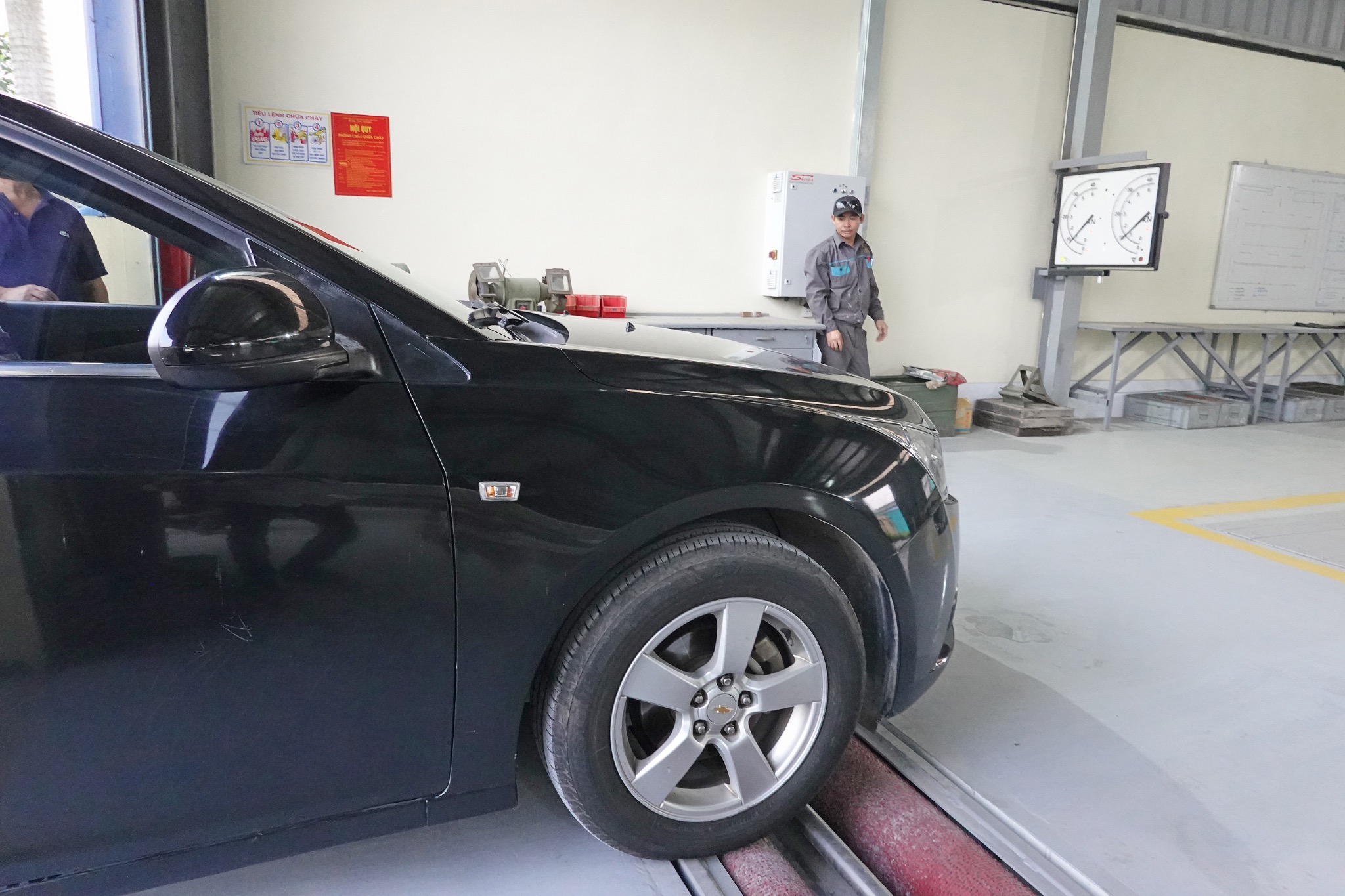 Kiểm tra phanh với Thiết bị Sherpa BPS Kompakt 13.0 (Germany)