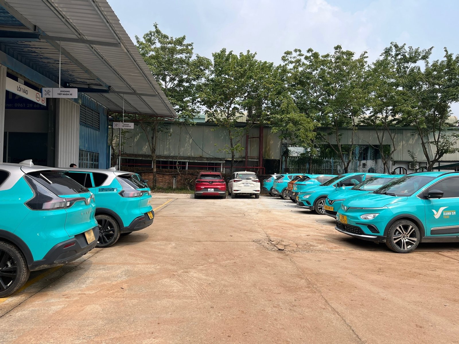 Khu vực đỗ xe